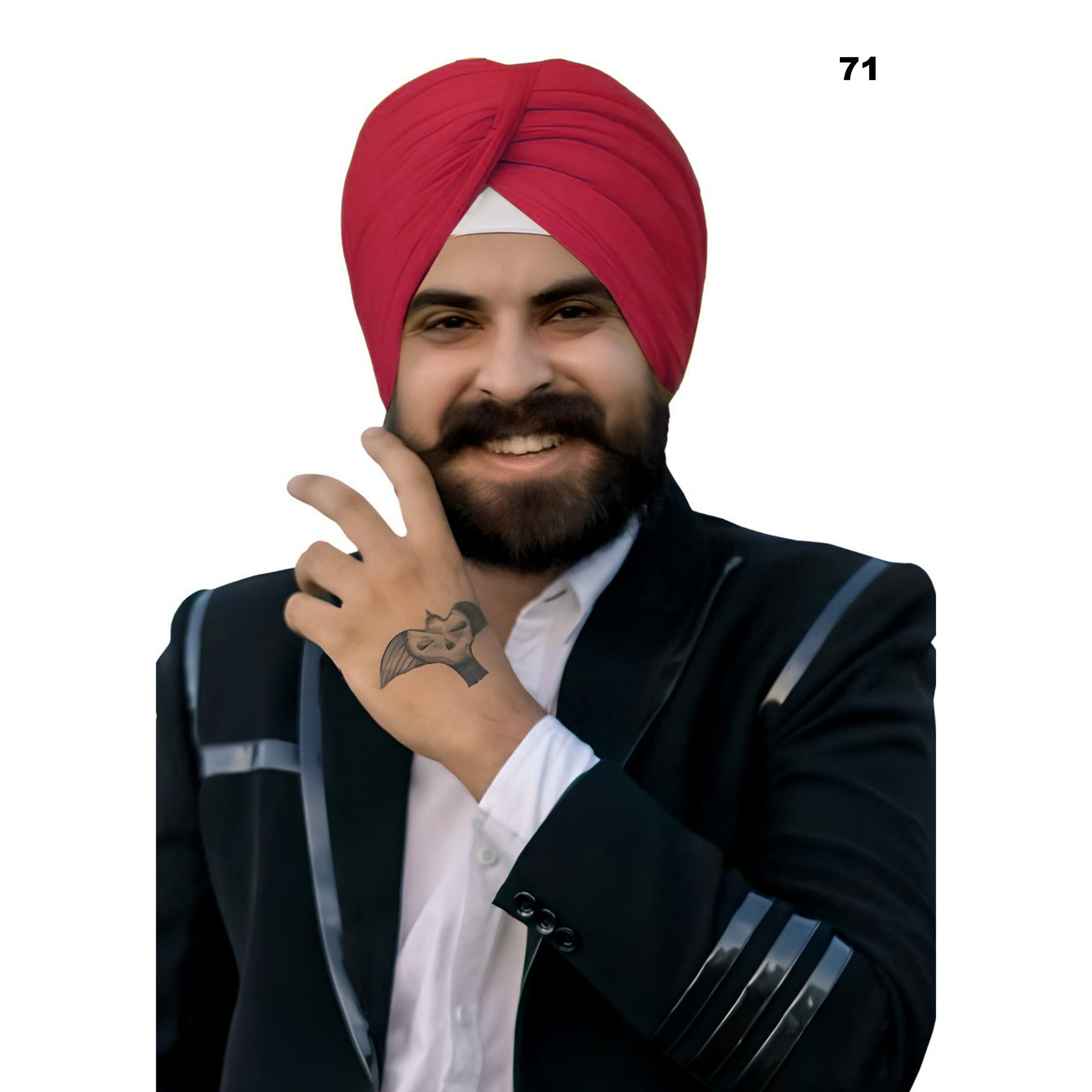 Singh is King Traditional Pagri (Rani)