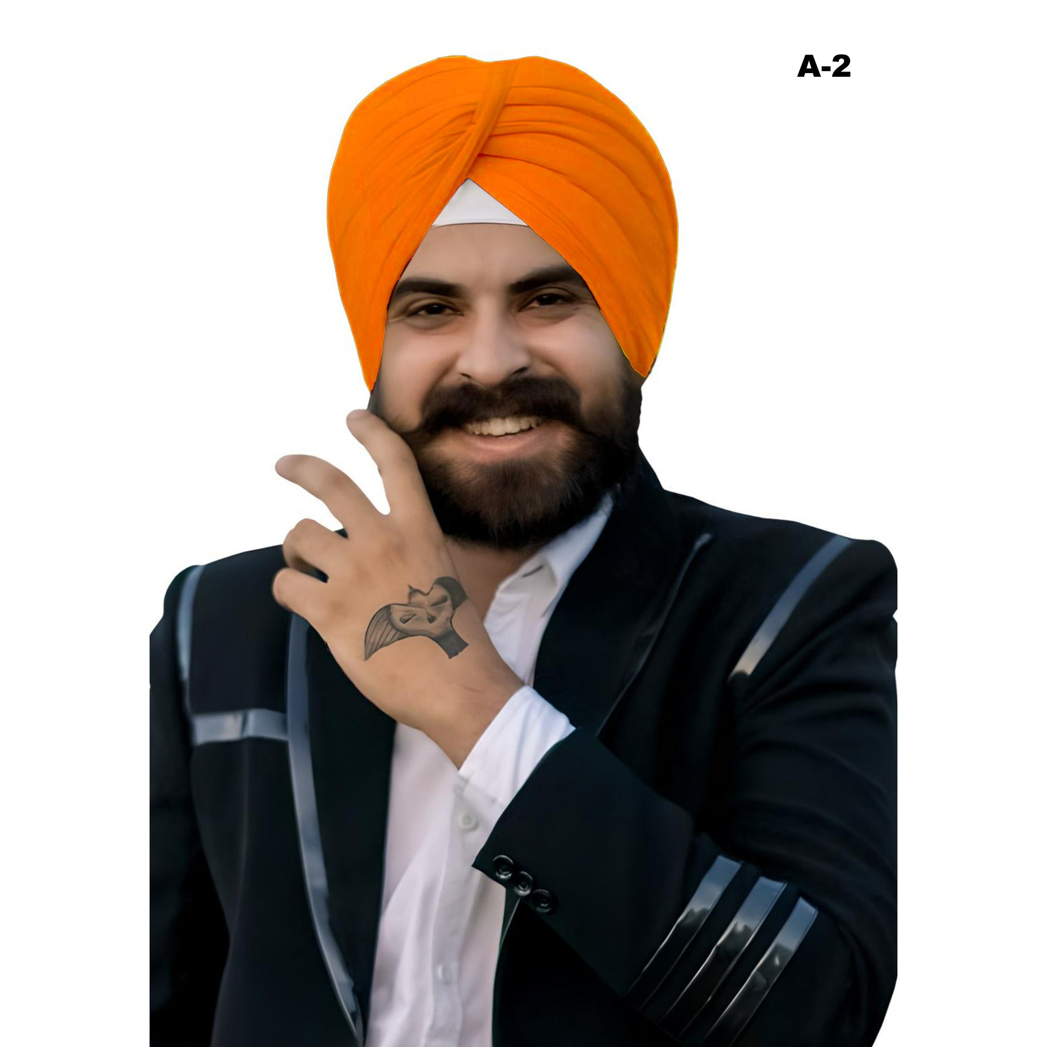 Singh is King Traditional Pagri (Kesari)