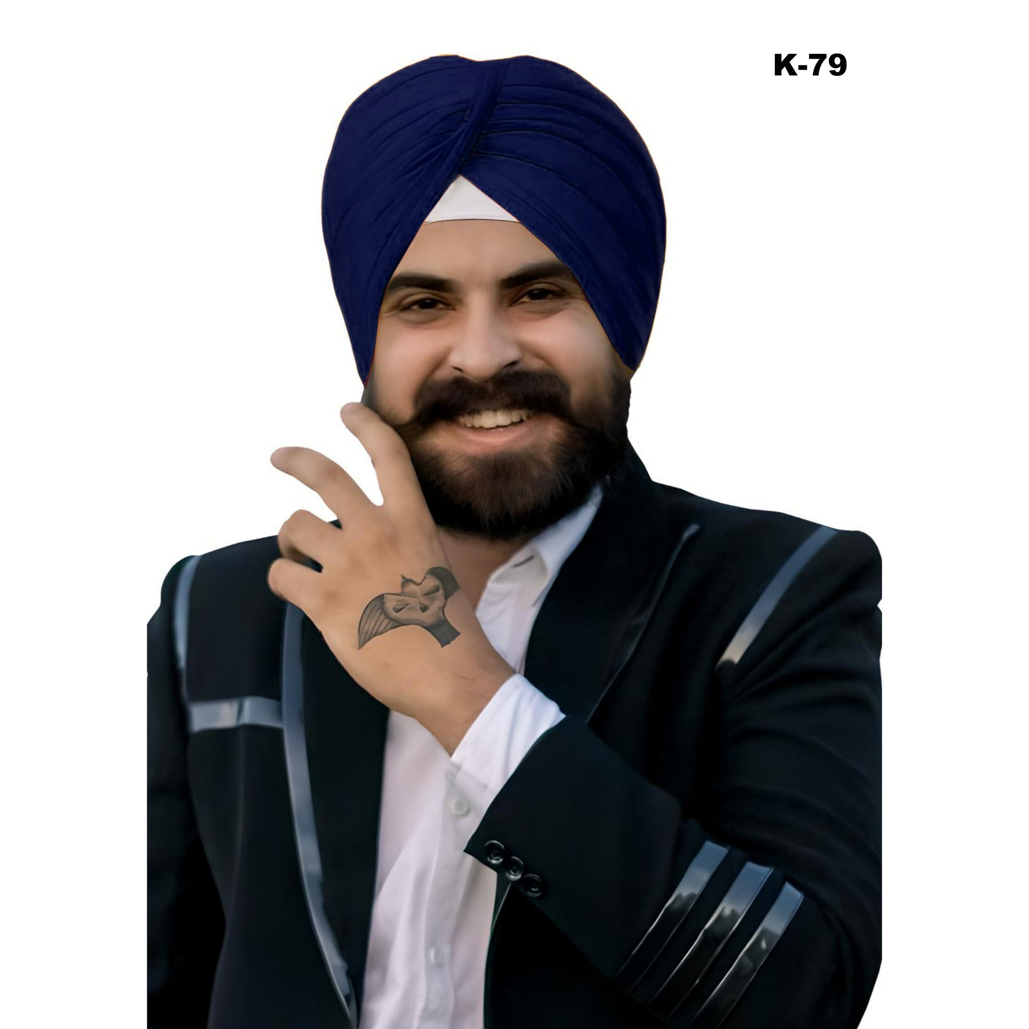 Singh is King Traditional Pagri (Royal Blue)